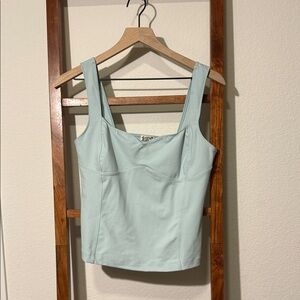 Free People Intimately Light Blue Camisole Tank Top NWT Size Large